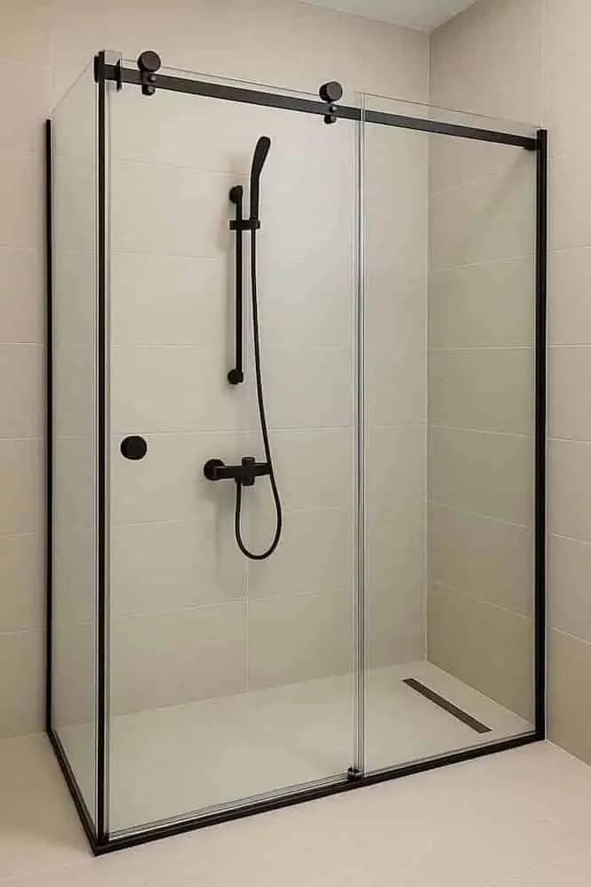 Staklena tuš kabina po meri